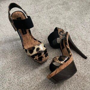 Steve Madden Luxe Stiletto Heels sz 5.5 womens
